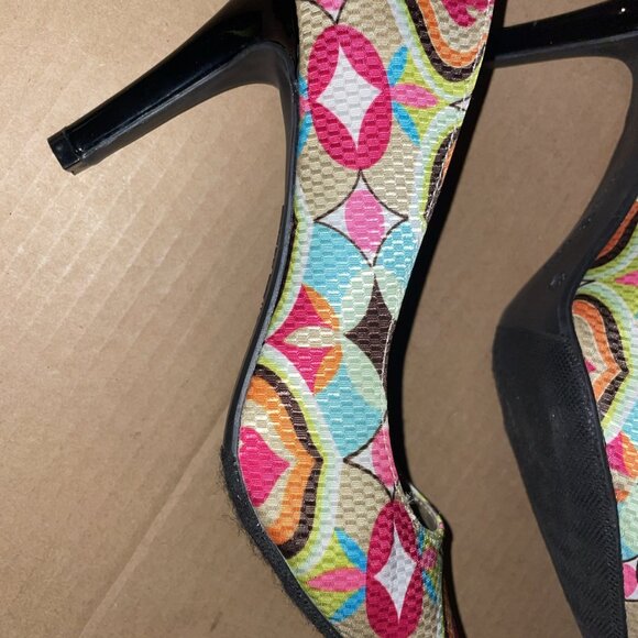 TORTA CALIENTE FOXY Colorful Pointed Heels - Picture 2 of 10